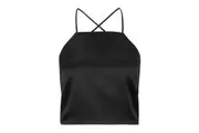 Hugo Womens/Ladies Cusuti-1 Reversible Top (Black) - UTGT4398