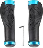Bike Grips, 22.2mm Bicycle Grips Ergonomic Design, Anti-Slip Bicycle Handlebar Grips for MTB, Trekking Bike,City Bike, Road Bike, e-Bike, Mountain Bike, Scooter Bicycle Grips