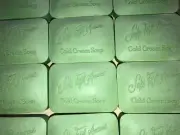 VINTAGE Boxed Case of 24 Saks Fifth Ave Cold Cream Soap Cakes unused RARE