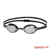 在飛比找momo購物網優惠-【SPEEDO】成人競技鏡面泳鏡 SPEEDSOCKET(黑