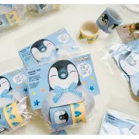 在飛比找蝦皮購物優惠-企鵝紙膠帶/2卷裝/可愛動物紙膠帶