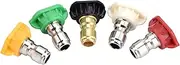 Domary Pressure Washer Spray Nozzles Set Quick Connect Hot Variety Degrees