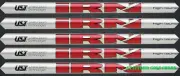 UST Mamiya DHI Series .370" Tip Graphite Iron Shafts Stiff Flex 71g Set of 5