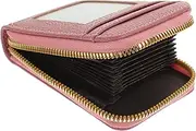 [SAFIGLE] Credit Card Holder Case Zipper Wallet with Card Slots Travel Cards Holder Portable Card Organizer