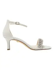 [NINA] Britany Sandals in Silver Fantasy