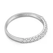 1/4 Carat Flawless Cut 18ct White Gold Claw Set Diamond Ring, M