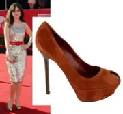 SERGIO ROSSI SHOES CACHET PEEP TOE PLATFORM PUMPS BRICK SUEDE $730 sz 39 9