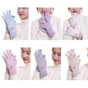 Knitted Gloves Full Finger Glove Embroidered Gloves Texting Glove