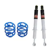 Front Raised HD Gabriel Shocks + Lovells Springs for Hilux GGN25 KUN26 150 V6