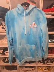 Under Armour Men's UA Essential Fleece Hoodie Ice Cold Blue Size Large 1386019