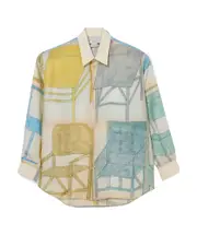 Relaxed shirt S,XL,XS,L,M Multicolor