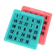 Children Montessori Toys Digital Slide Jigsaw Puzzle Number Huarong Road Board