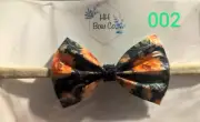 Sunflower Accented Bow Headband and/or Hair Tie for Girls