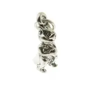 925 Sterling Silver Chipmunk Charm Made in USA