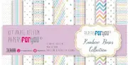 Papers for You - Vellum Scrapbooking and Craft Paper Set "Rainbow Basics" Collection, Contains 12 Different Patterned Plant Papers, Size 30 x 31 cm (11.8 x 12.2 inches)