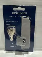 Disk Drive Disk Lock Floppy 3.5” And 5.25” Keendex Security