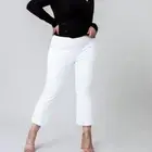 SPANX On The Go Silver Lining Kick Flare Pant Classic White 3X Office Travel NWT