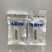 2-Pack NuTone 36318 White Plastic Lighted Rectangular Door Bell Push Button 16 V