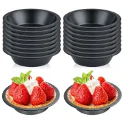 16 Pack Mini Pie Pans, 5 Inch Reusable Round Pie Tins Nonstick Pie Plate, Car...