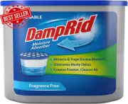 Damp Rid Disposable Moisture Absorber Fragrance Free, 300 G