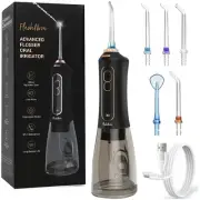 Cordless Water Flosser for Teeth – Portable & Rechargeable Dental Oral Irriga...