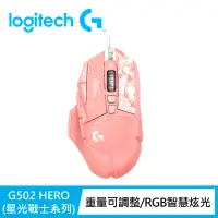 在飛比找momo購物網優惠-【Logitech G】G502 Hero遊戲有線滑鼠-星光