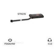 Redback Sports Pipes to suit Ford Falcon Eb-Au V8 2 1/2” Centre Muffler Megaflow (M6105/M4808) - STR235