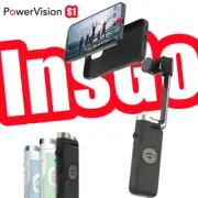 PowerVision S1 Foldable Gimbal Stabilizer AI Tracking Smartphones Selfie Stick