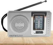 Portable Am Fm Radio, Small Radio Battery Powered, Transistor Radio Am Fm Radio Portable with Excellent Reception, Headphone Jack, Large Speaker, for The Elderly