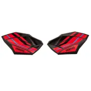 SMB-8MA70-23-RD YAMAHA HAND GUARD GRAPHIC KIT IN RED