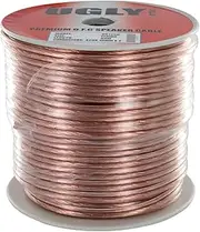100m Ugly 12 AWG Speaker Cable 420 Strands Figure 8 Spool Hi-Fi Home Theatre