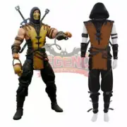 Mortal game Kombat X Scorpion Hanzo Hasashi Cosplay costume Custom Made