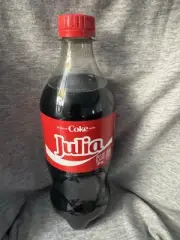 Share A Coke with Julia 2025 Personalized Gift Coca Cola Bottle 20oz