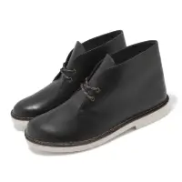 在飛比找momo購物網優惠-【Clarks】休閒鞋 Desert Boot 2 男鞋 黑