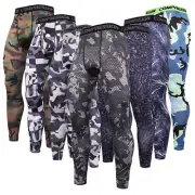 Mens Thermal Compression Tight Base Layer Pants Long Leggings Gym Sport Trousers