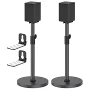 Heavy-duty Speaker Stands Pair for LG Speaker Stands with LG Soundbar Mount -...