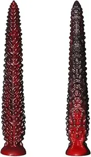 SAHOOSAFETY Silicone Anal Dildos Monster Fantasy Dildo with Suction Cup Tentacle Dildo Anal Plug G-Spot Erotic Sex Toys for Men Women Couples(S)