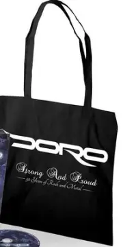 Doro Strong and Proud DELUXE Earbook w/ 3 dvds 2 blu rays +cd ear book plus tote
