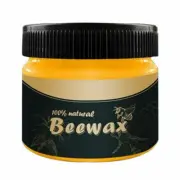 Beeswax- Furniture Polish Natural Traditional Wood Seasoning Beewax- 80g Home