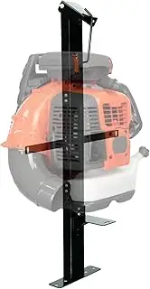 Heavy-Duty Backpack Leaf Blower Rack for Trailers | Leaf Blower Rack Holder Compatible with Stihl | Adjustable Leaf Blower Backpack Storage Holder for 22''-26'' Blowers | Enclosed Trailer Accessories