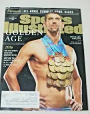 December 26, 2016 Michael Phelps Olympic Swimming Sports Illustrated Magazine