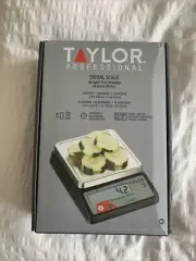 Taylor Professional Stainless Steel Portion Control Scale, New MSRP $150