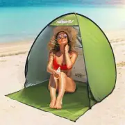 Pop-Up Beach Tent UV-Resistant Waterproof Sun Shelter Camping Outdoor Shade