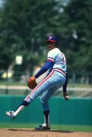 Ferguson Jenkins The Texas Rangers Pitches 1980 Baseball Photo 5