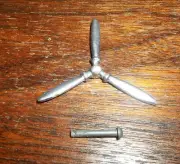 XI45~Replacement tri-blade propeller for Hubley Bell Airacuda airplane