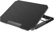 aptop Cooling Tray with 8 Fans Dual USB Port Foldable Laptop Cooler Base for 15.6inch Notebook Stand Heat Dissipation Holder Laptop Cooler(Black Laptop Cooler)