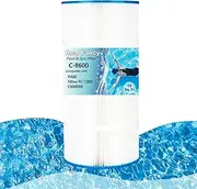 [Real Fancy] Unicel C-8600 Pool Filter Compatible with CX800RE, Star-Clear II C800, PA80 Pool Filter, FC-1280, 75sq.ft, 1 Pack