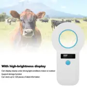 Animal Tag Reader Pet Microchip Scanner For 34.2Khz/125Khz Rechargeable CHW