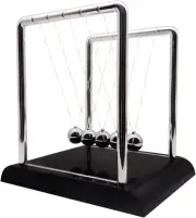Newton's Cradle Balance Pendulum – Large Black