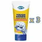 3 x DU'IT Tough Hands Hand Cream 150g Intensive Skin Repair ToughHands